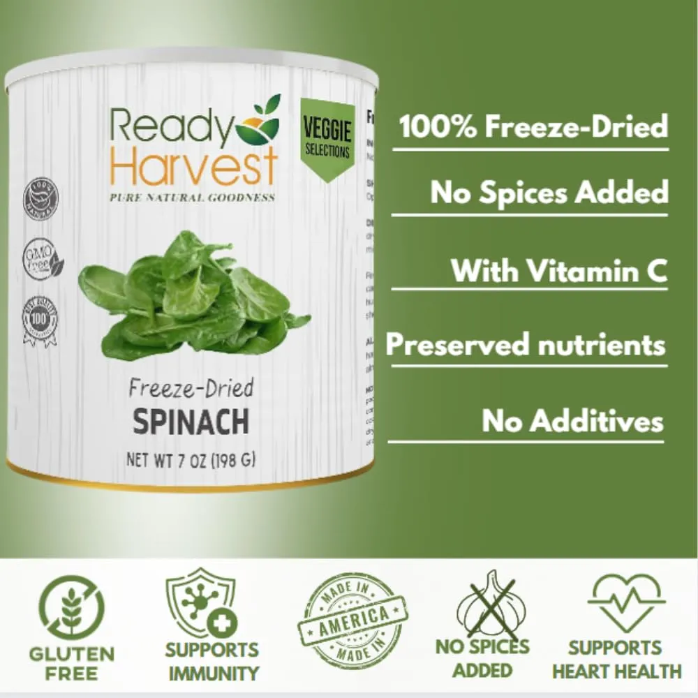 Spinach Freeze-Dried