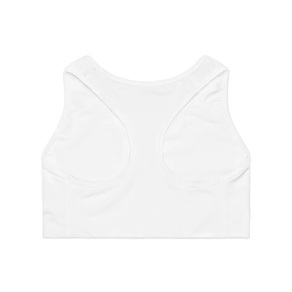 Squawkers the Ostrich Mount Sports Bra (AOP)