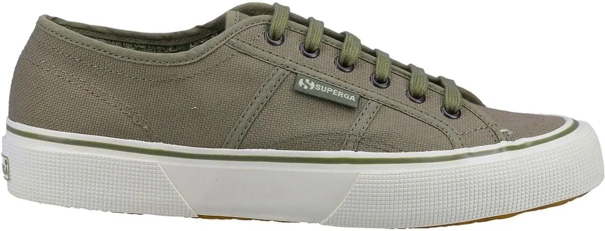 Superga 2490 BOLD Trainers Green Safari