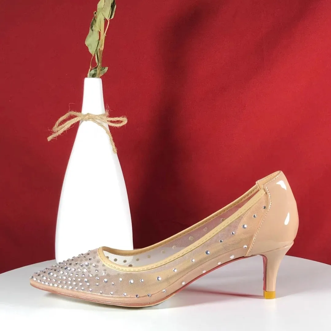 The Hensley Wedding Bridal Translucent Heels (Available in 2 Colours)