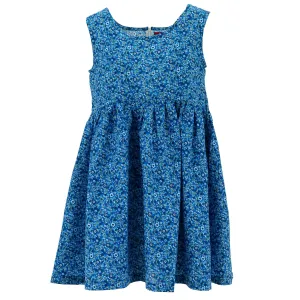 The Shroom Dress - Delicate Blue Flower