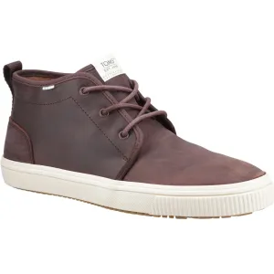 TOMS Carlo Mid Terrain Leather Men's Clover Brown Trainers