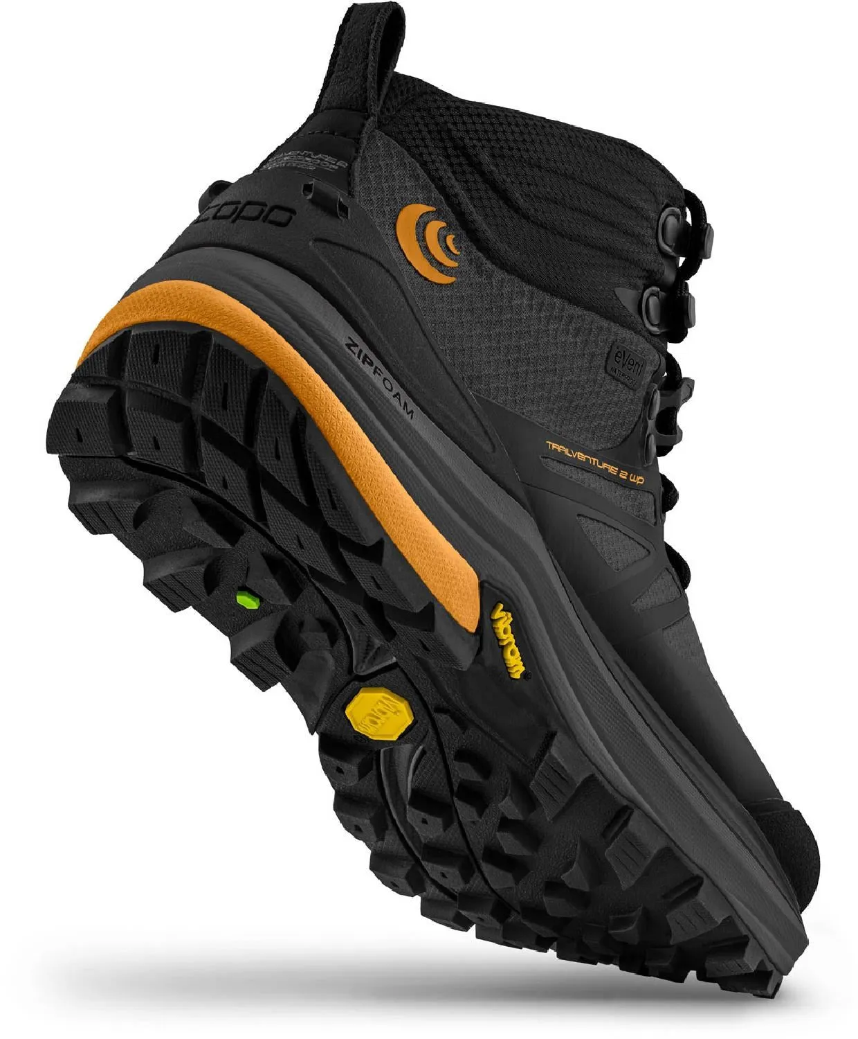 Topo Athletic | Trailventure 2 WP | Men's | Charcoal/Orange