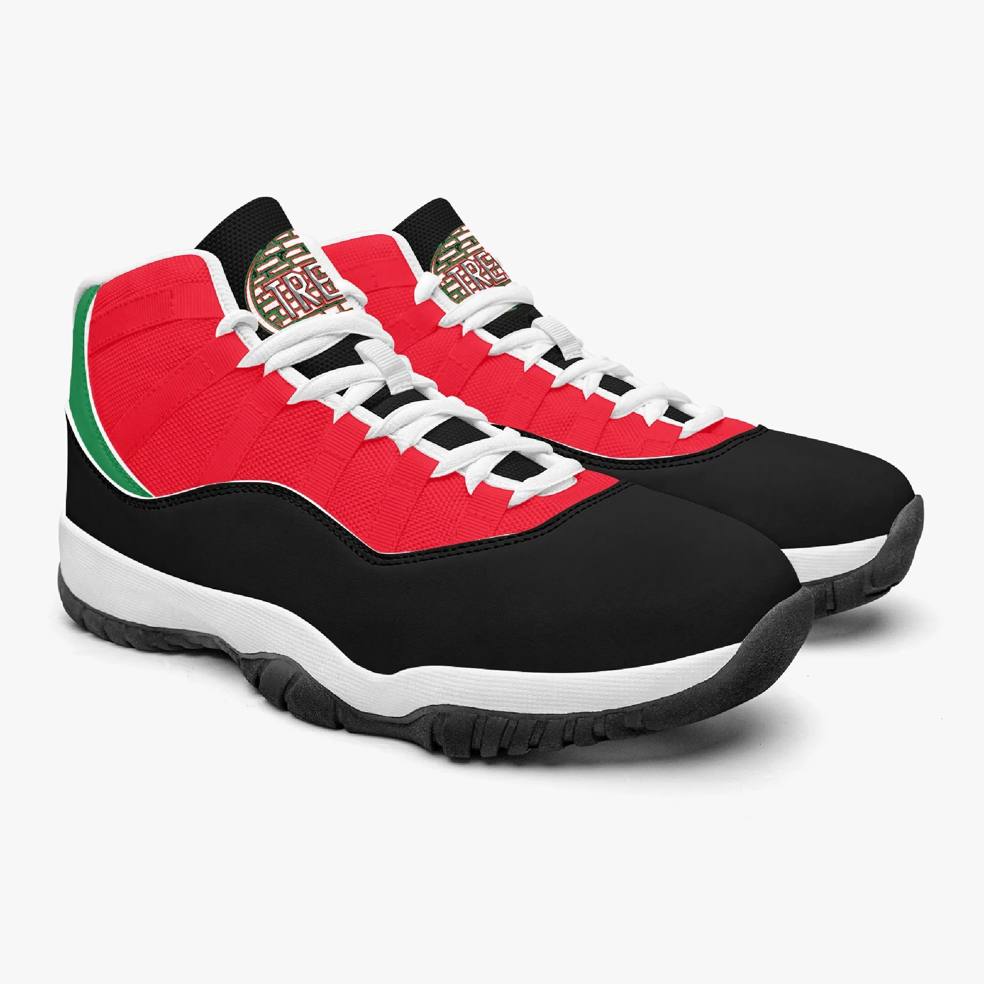 TREADZ Merry Christmas Basketball Sneakers