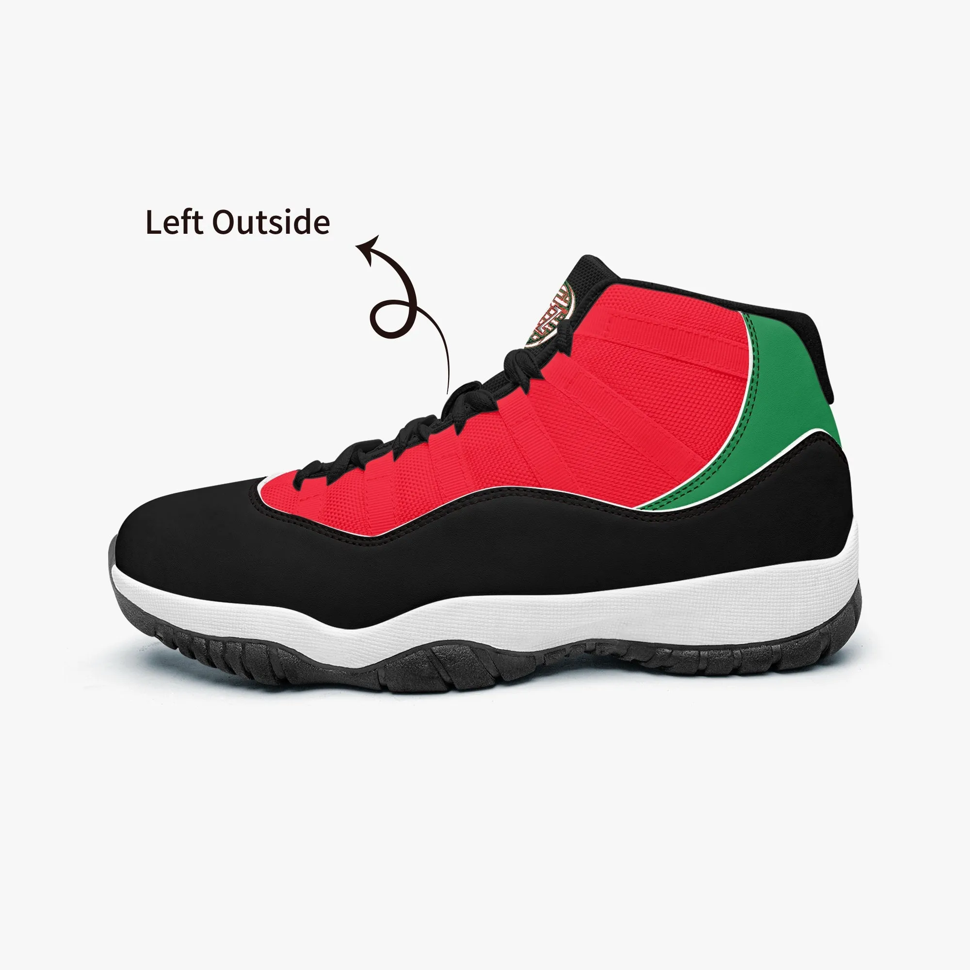 TREADZ Merry Christmas Basketball Sneakers