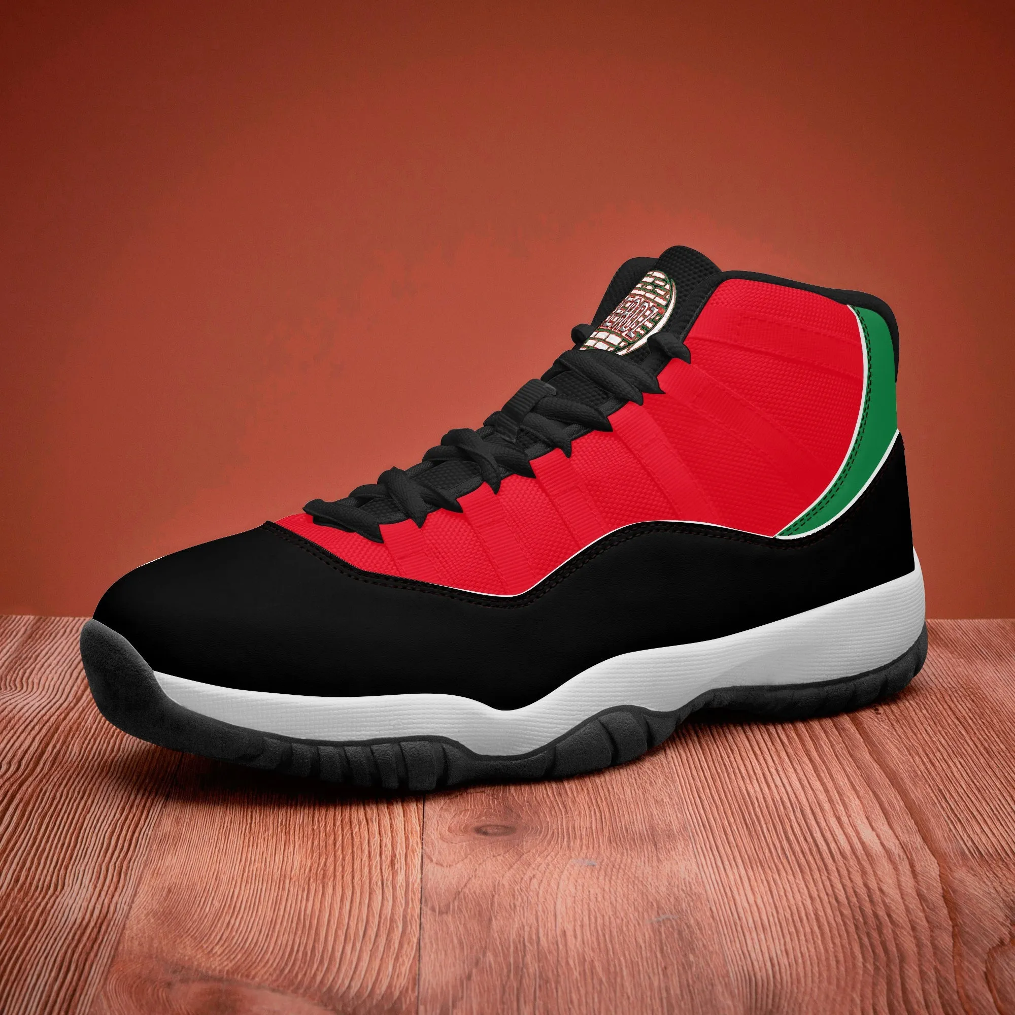 TREADZ Merry Christmas Basketball Sneakers