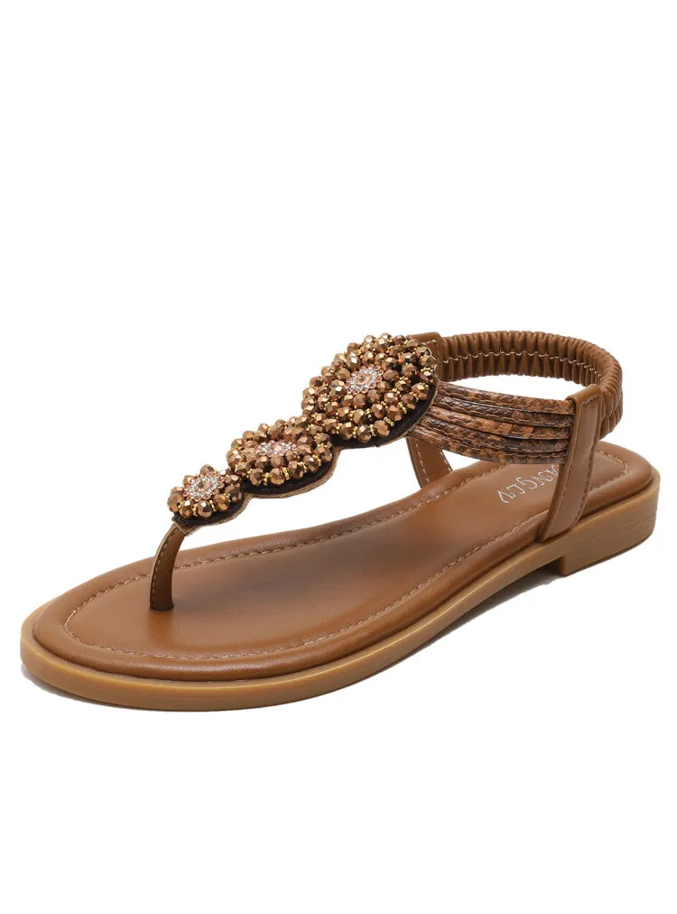 Uniwim Summer beach by the seaside sandals Bohemian Seaside Holiday Beach Shoes Sandal