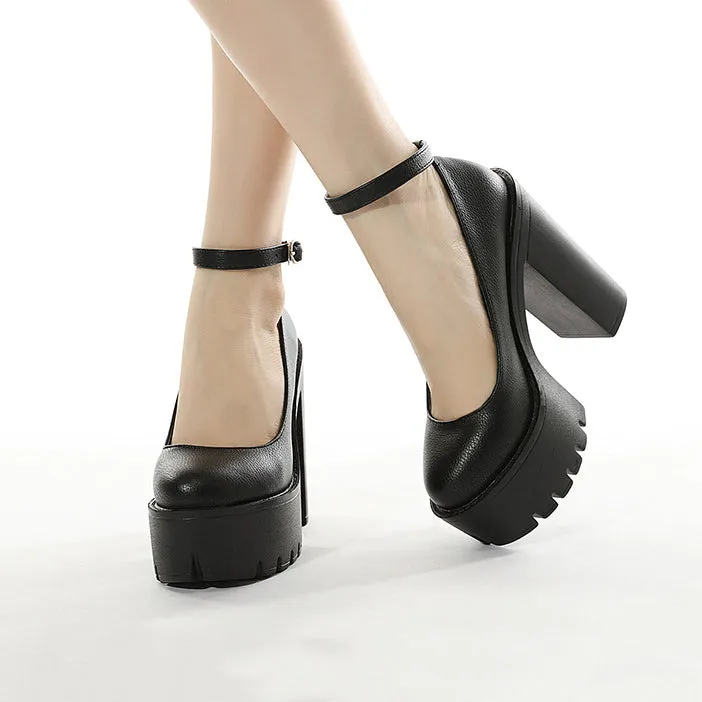 Uniwim Thick Heels Platform Shoes SE20551