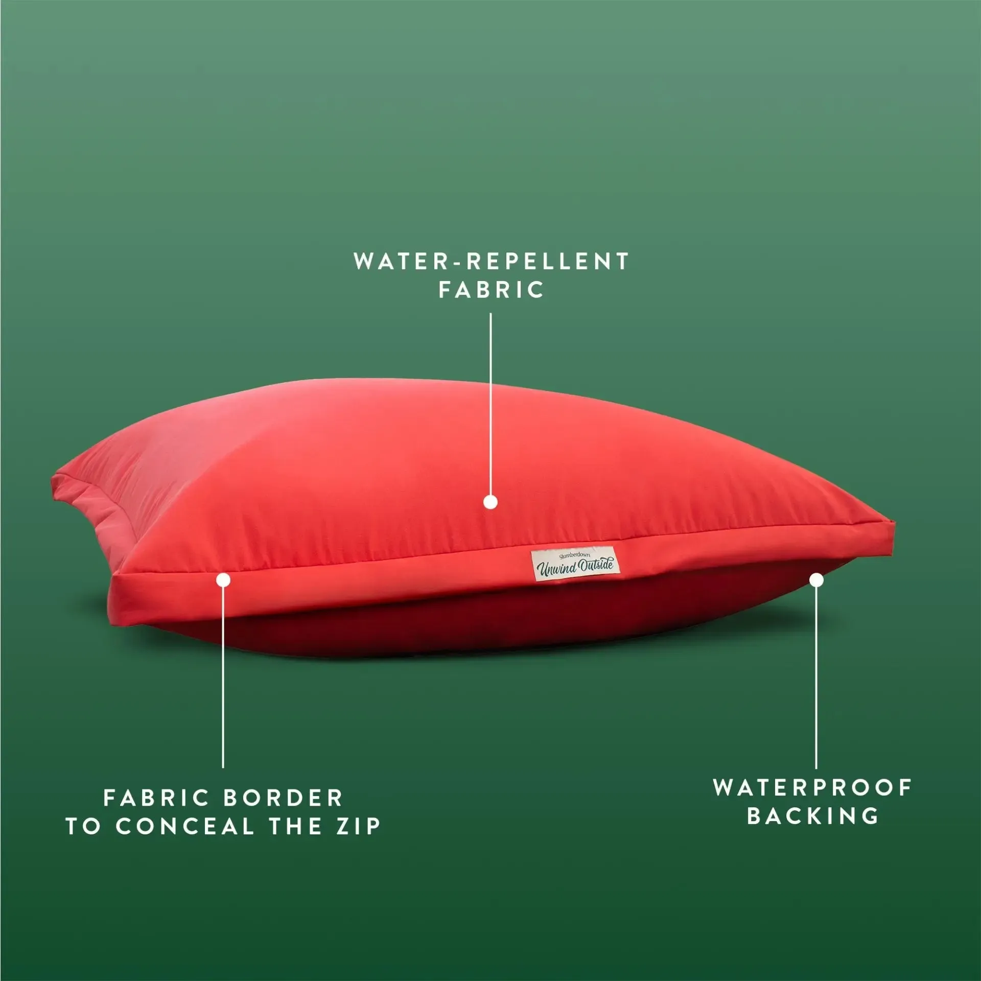 Unwind Outside Big Relax Cushion