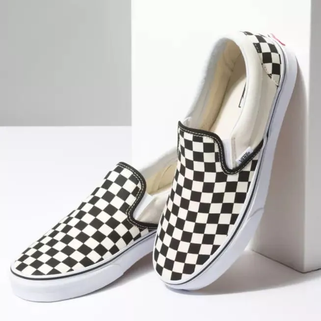 Vans CSO Classic Checkerboard Slip On Black/Off White