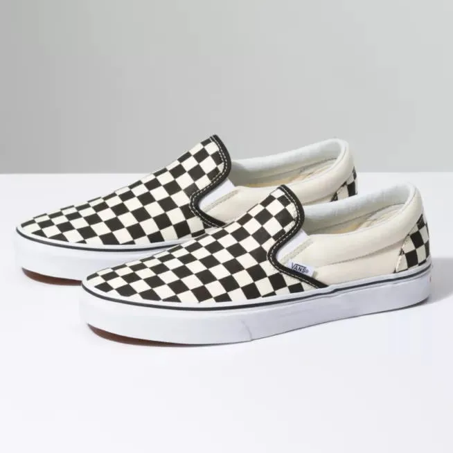 Vans CSO Classic Checkerboard Slip On Black/Off White