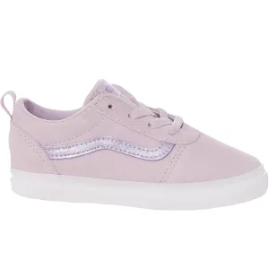 Vans Kids Ward Slip On Elasticated Lace Trainers - Orchid