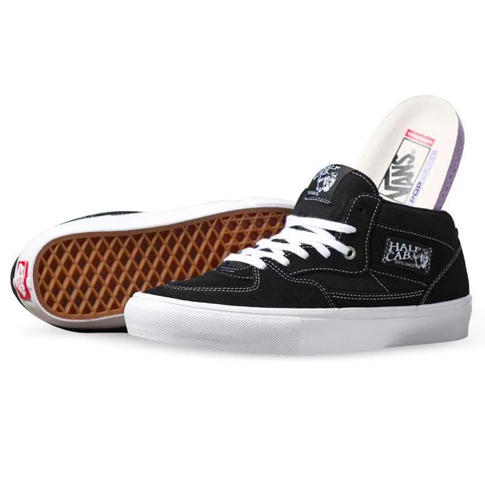 Vans - Skate Half Cab Mens Shoes Black/White