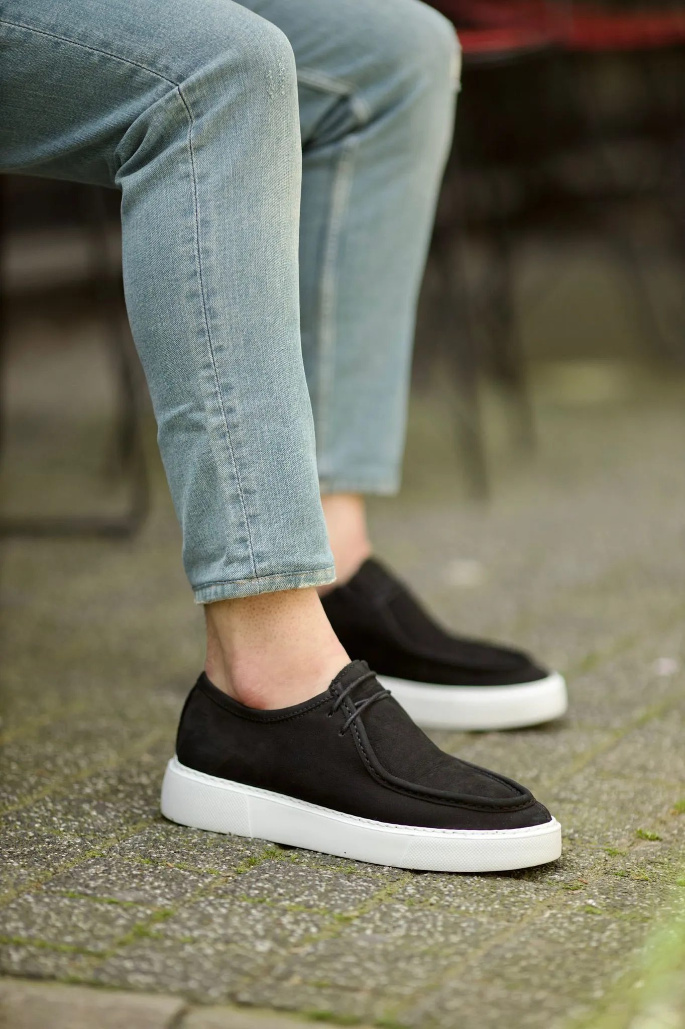 Vince Eva Sole Lace  Detail Casual Black  Sneakers