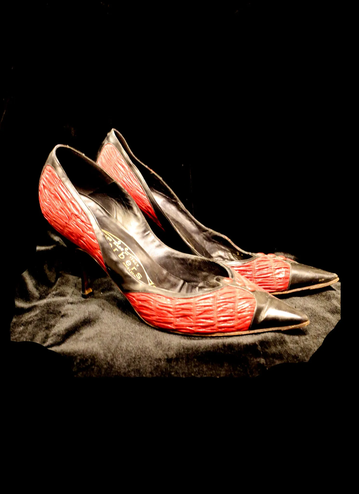 Vintage 1950s Winkle Picker Shoes