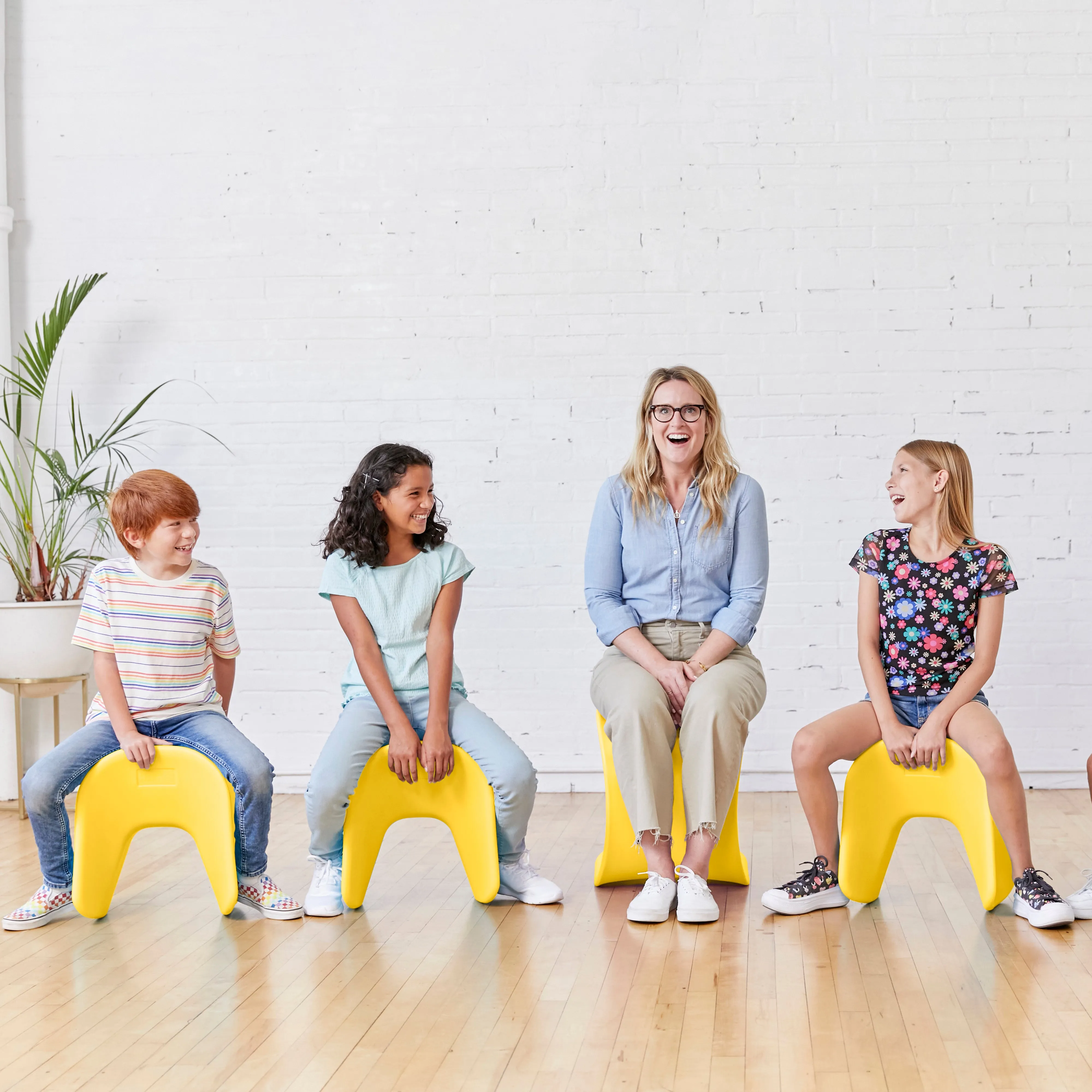 Wave Seat, Active Learning Chair, Flexible Seating, 14in - 15.1in Seat Height, 2-Pack