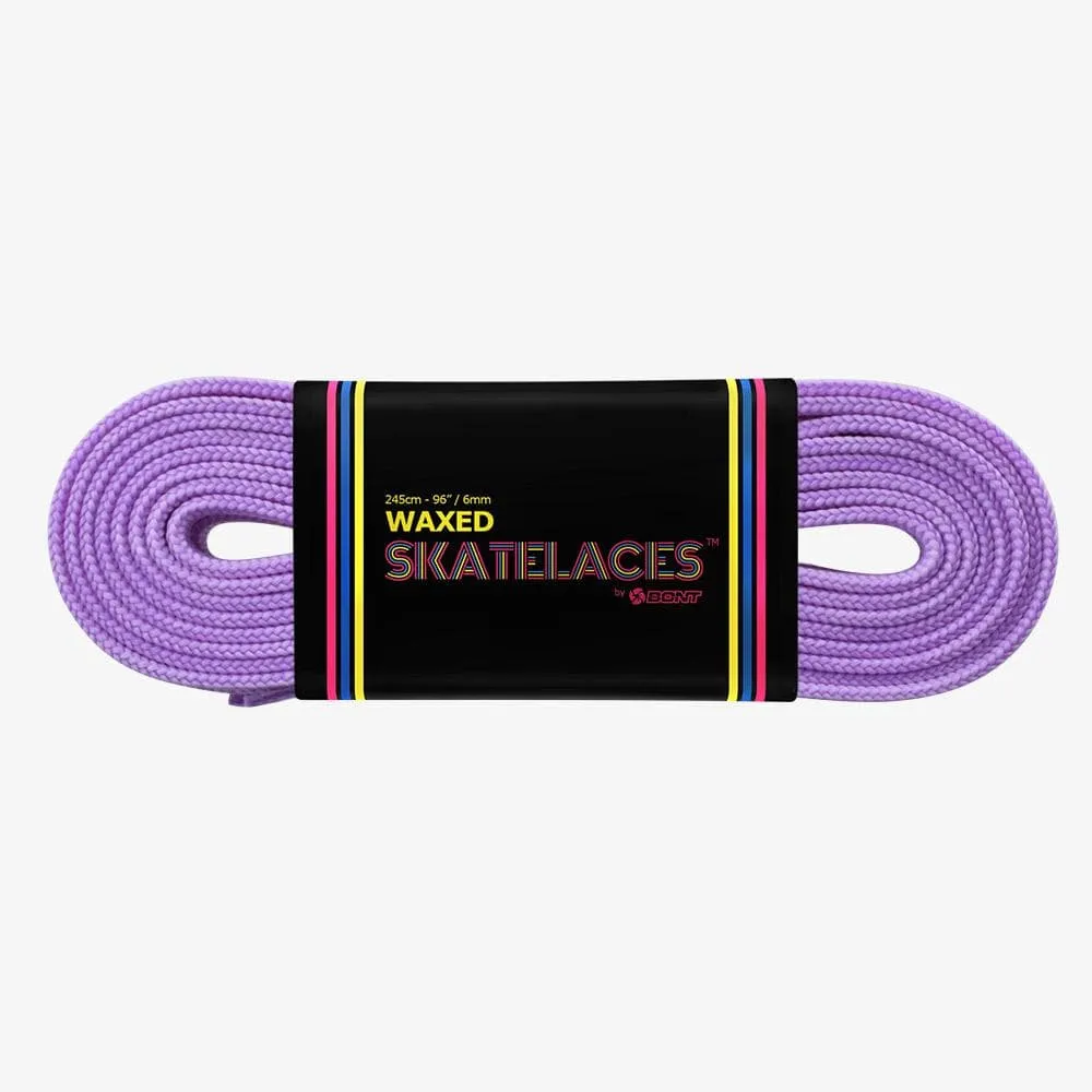 Waxed Skate Laces 8mm