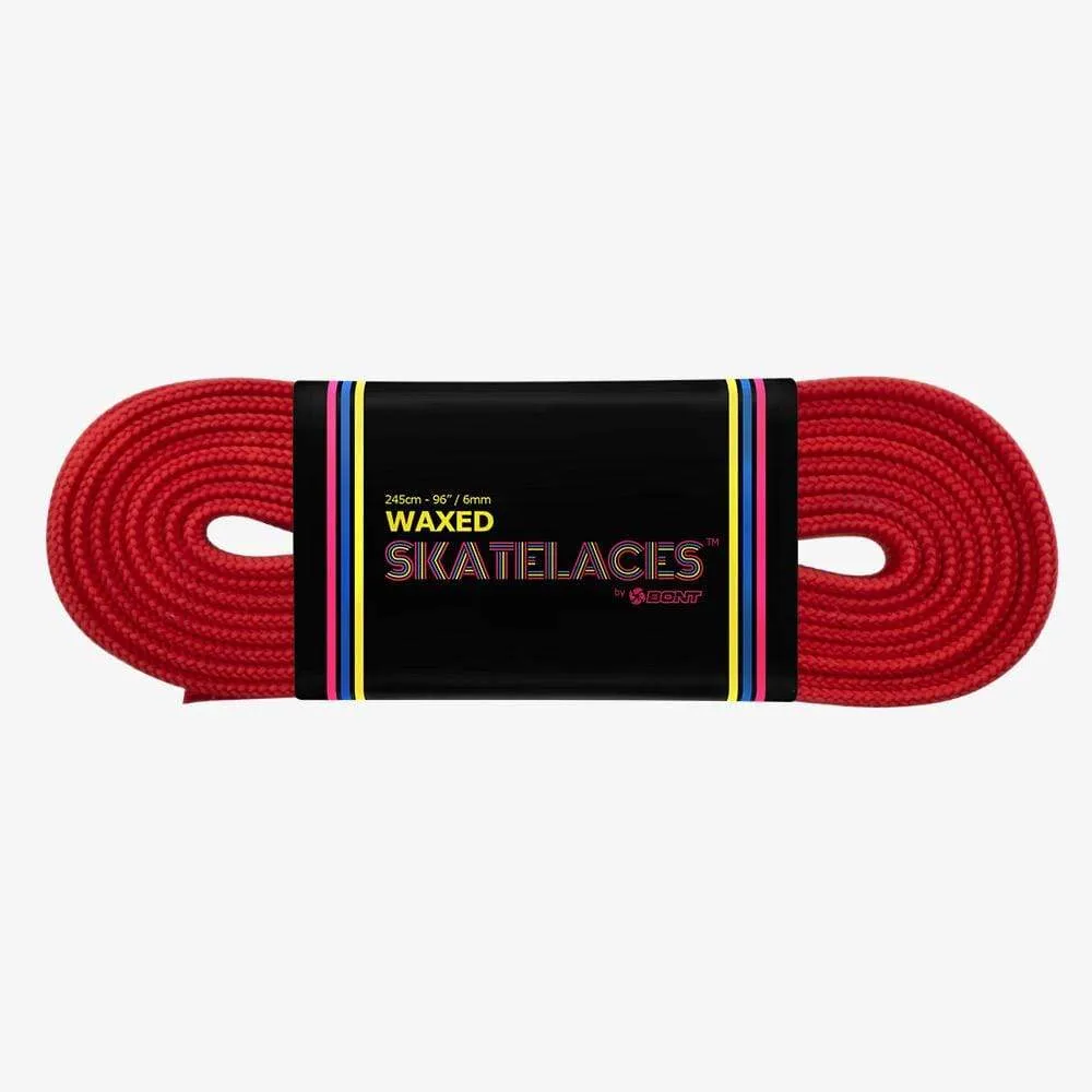 Waxed Skate Laces 8mm