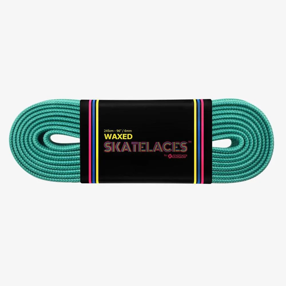 Waxed Skate Laces 8mm