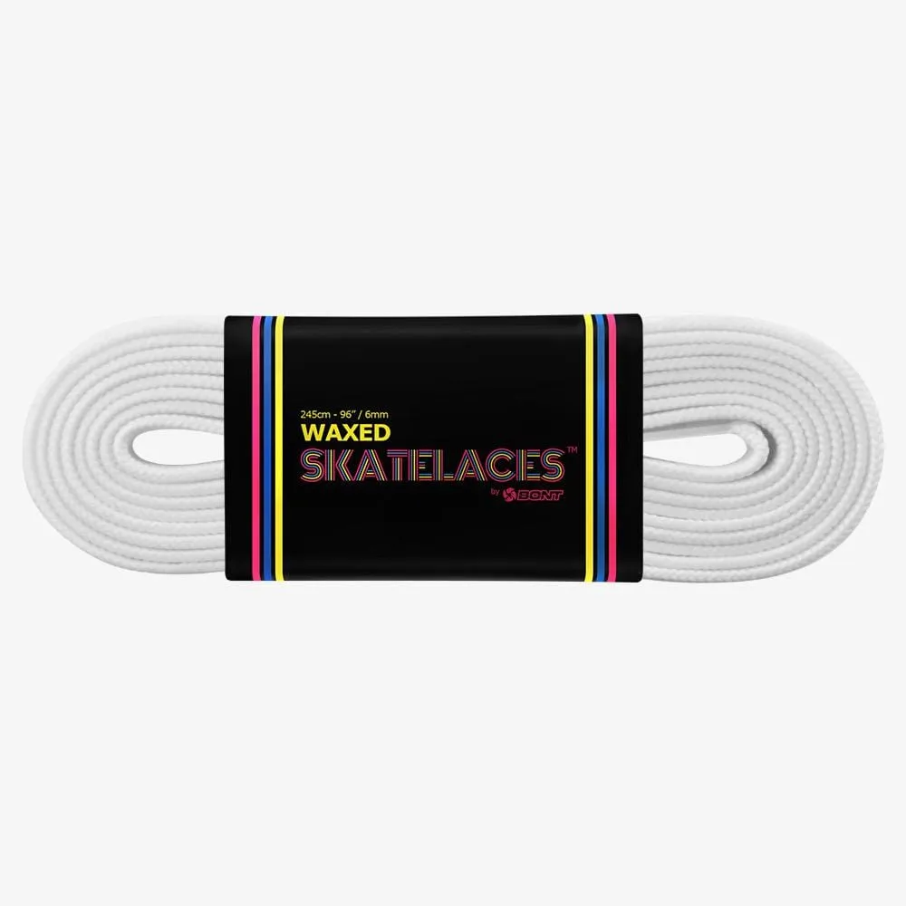 Waxed Skate Laces 8mm