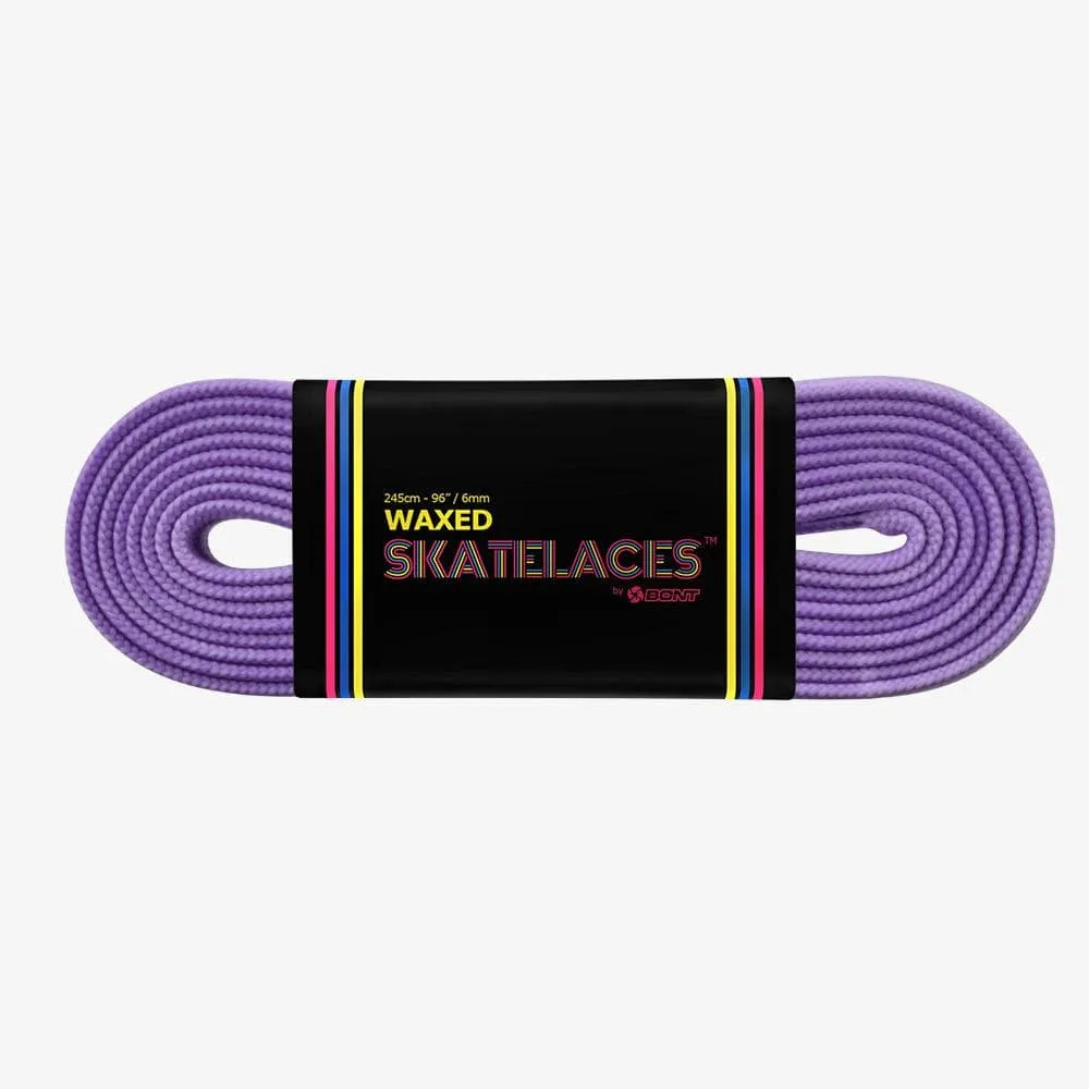 Waxed Skate Laces 8mm