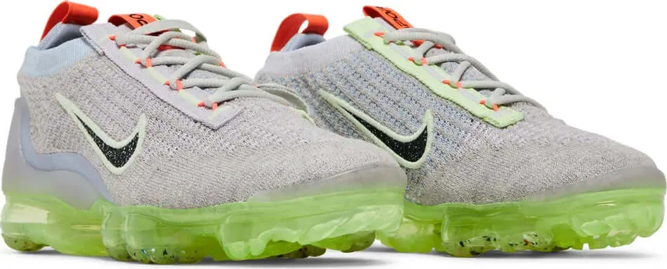 Wmns Air VaporMax 2021 Flyknit 'Light Bone Lime Ice'