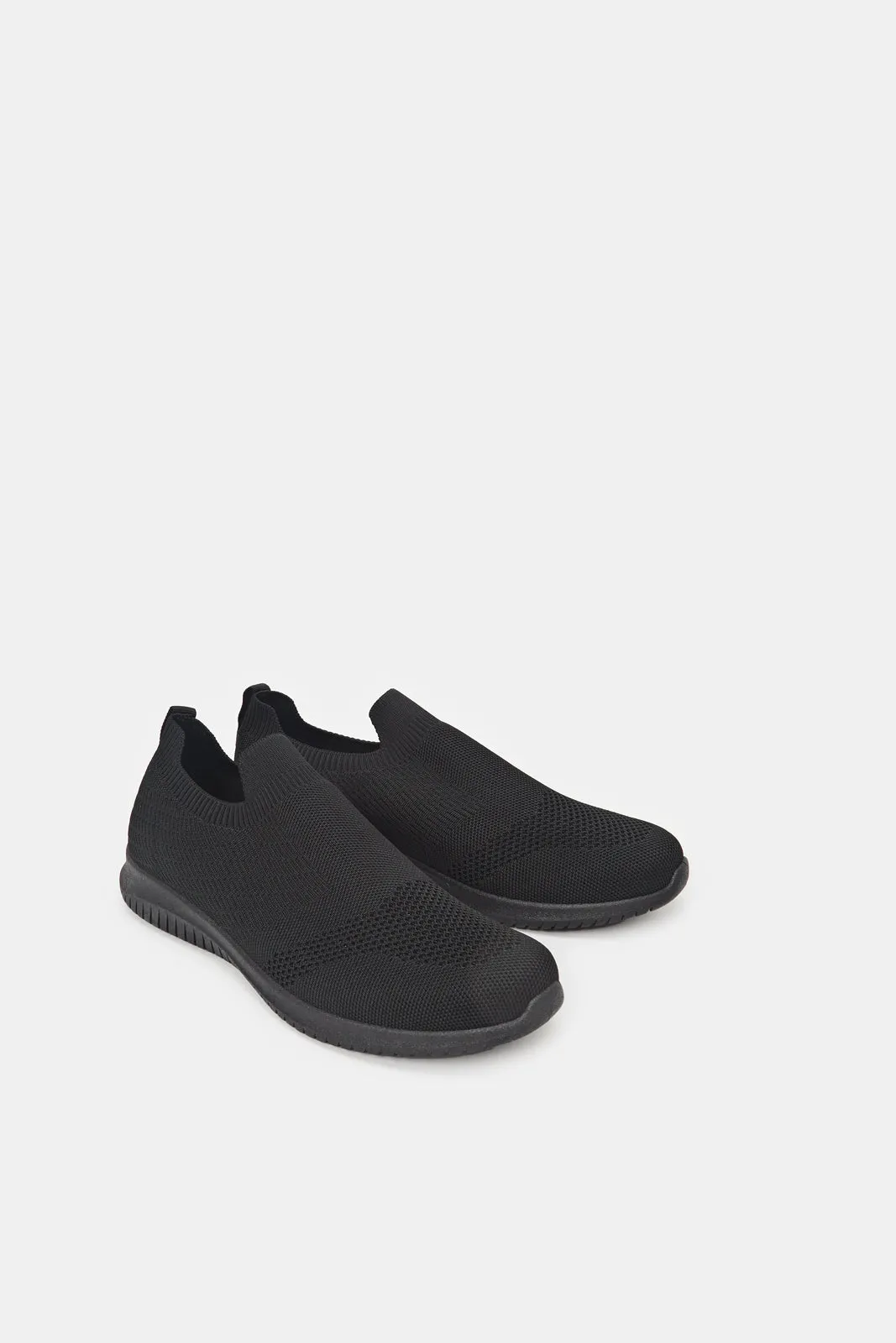 Women Black Classic Slip On Trainer