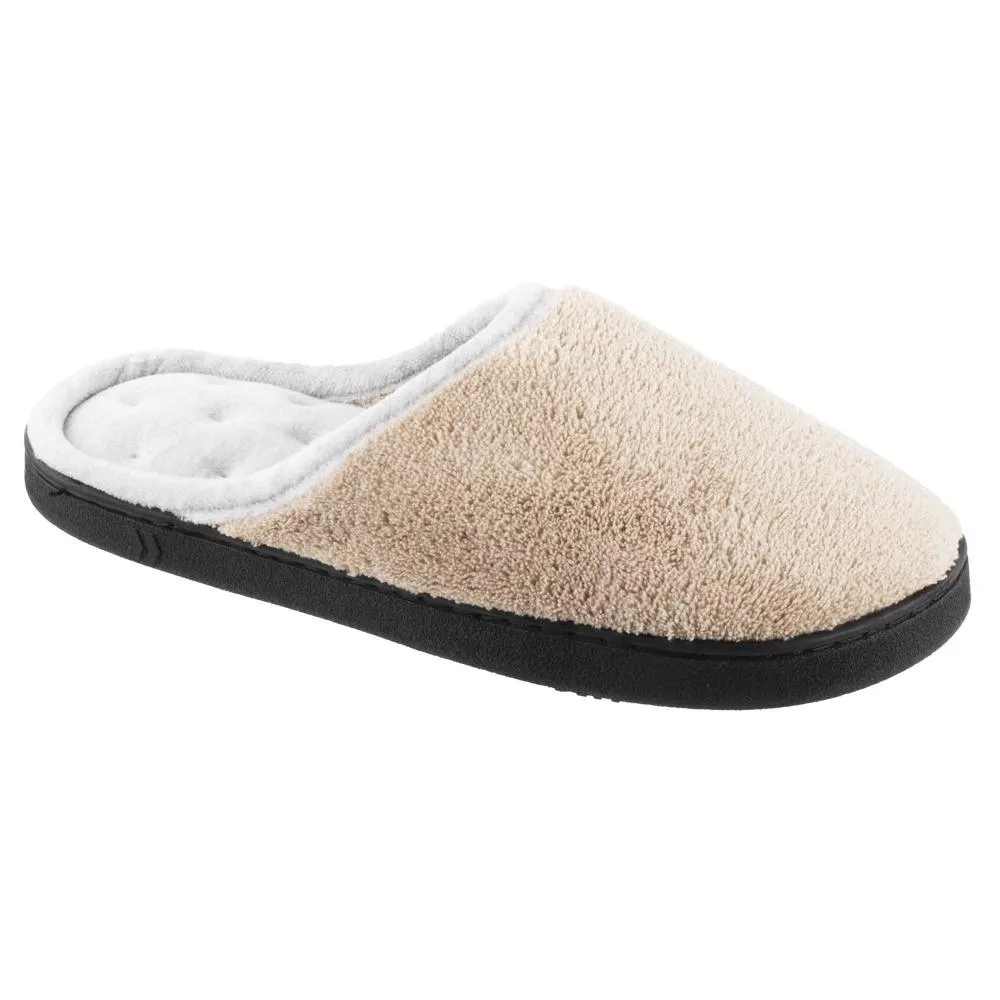 Women’s Microterry Wider Width Clog Slippers