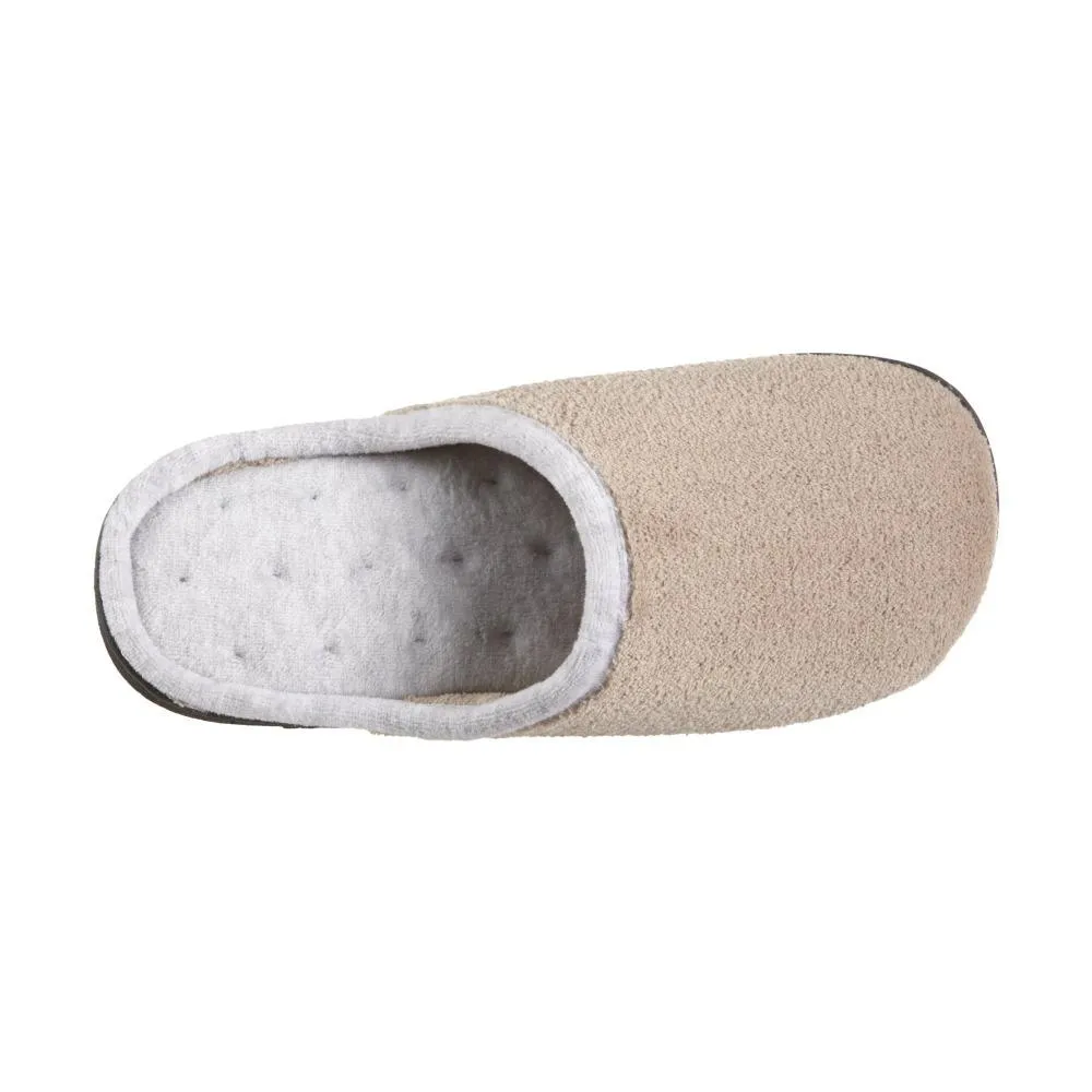 Women’s Microterry Wider Width Clog Slippers