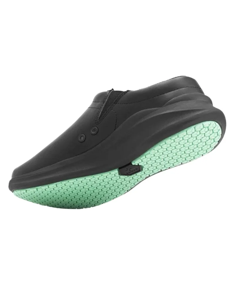 Womens Phoebe Non Slip Clog - Black/Spearmint