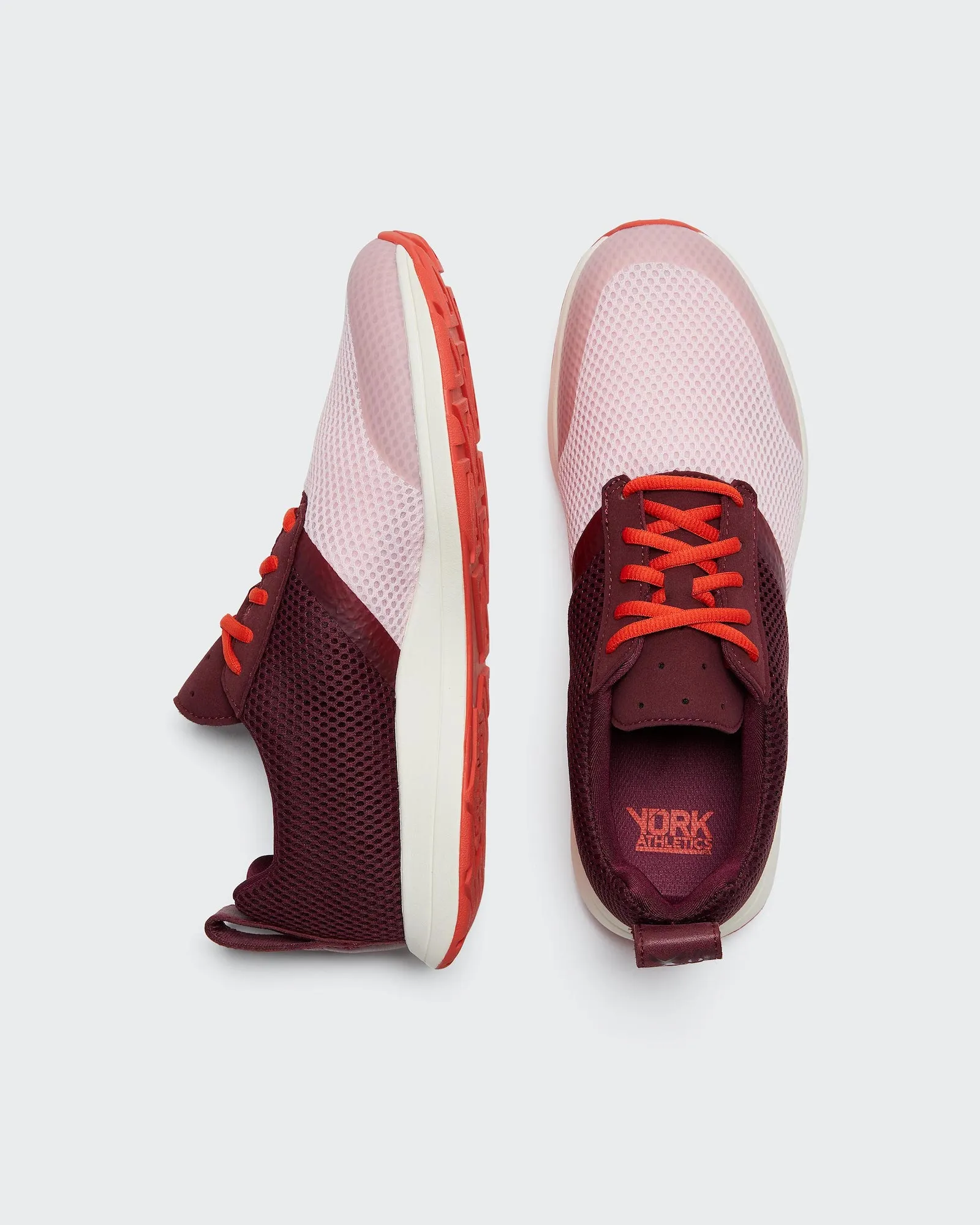 York Athletics The Henry Runner Sneakers in Magenta Pink