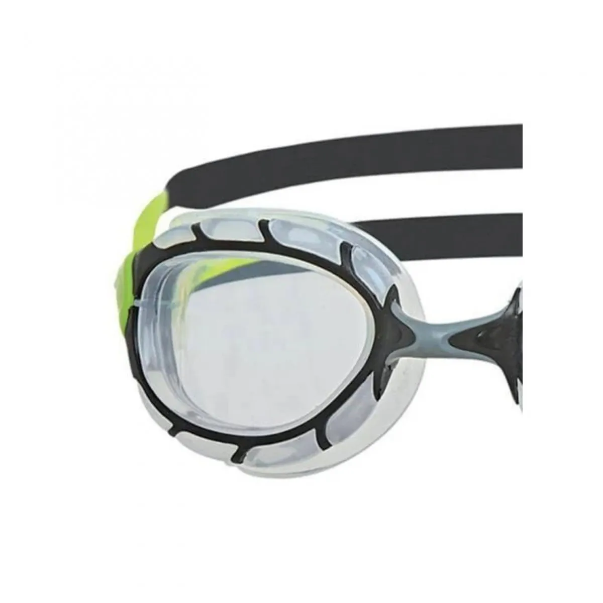 Zoggs Predator Swimming Goggles Black Green